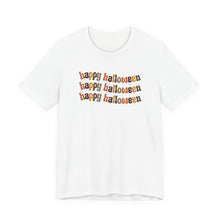 Load image into Gallery viewer, Halloween shirt, fall shirt, happy halloween shirt, retro shirt, halloween tee, halloween gift, retro halloween, cute halloween shirt