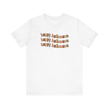 Load image into Gallery viewer, Halloween shirt, fall shirt, happy halloween shirt, retro shirt, halloween tee, halloween gift, retro halloween, cute halloween shirt