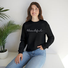 Load image into Gallery viewer, Thankful Sweatshirt (White Letters)