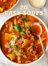 Load image into Gallery viewer, 20 Easy Soup Recipes