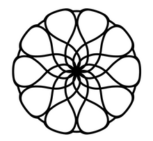 Load image into Gallery viewer, Easy Mandala Coloring Pages Vol. 1