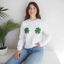 Load image into Gallery viewer, Double Clover Heart Sweatshirt
