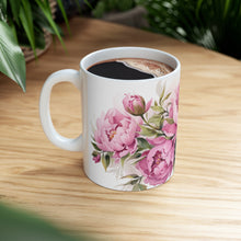 Load image into Gallery viewer, Pink Peonies Mug
