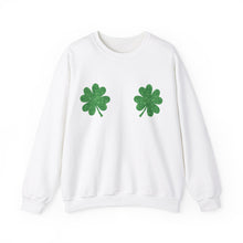 Load image into Gallery viewer, Double Clover Heart Sweatshirt
