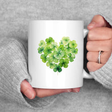 Load image into Gallery viewer, Clover Heart Mug
