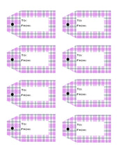 Load image into Gallery viewer, Plaid Printable Gift Tags Volume 2 {10 different patterns - 80 Tags}
