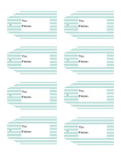 Load image into Gallery viewer, Striped Printable Gift Tags Volume 2  {11 different patterns - 88 Tags}
